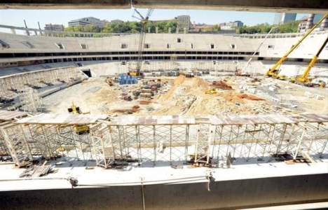 80 karede Vodafone Arena nın inşaat süreci!