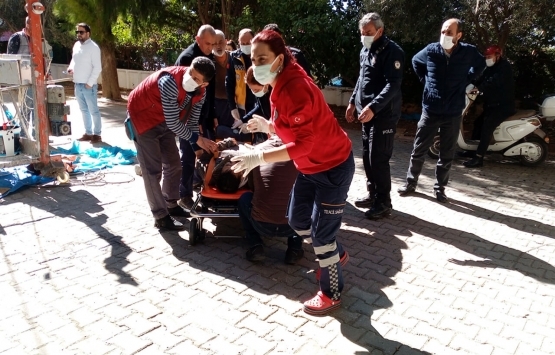 Adana da yüksekten düşen inşaat işçisi hayatını kaybetti!