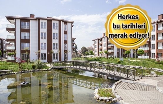 TOKİ 50 bin konut kura tarihleri belli oldu mu?