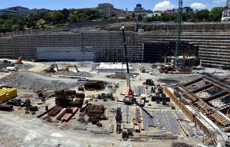 Vodafone Arena inşaatından yeni fotoğraflar!
