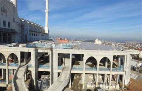 İşte Çamlıca Camisi nin son hali! Havadan görüntülendi!