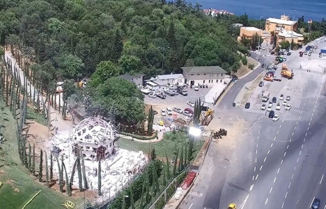 15 Temmuz Şehitler Anıtı’nın inşaatı yüzde 95 tamam!