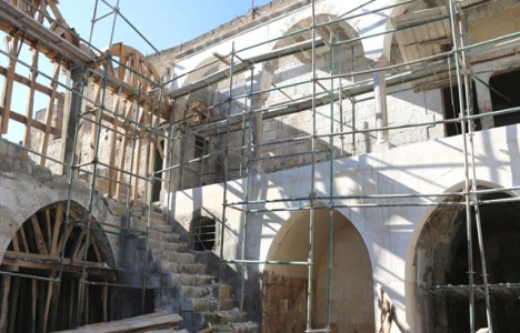 Şanlıurfa Hanlar bölgesinde restorasyon çalışmaları sürüyor!