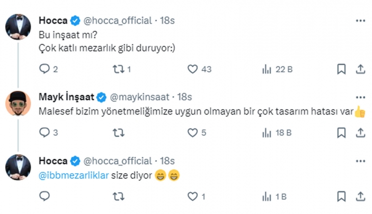 İnşaat halindeki yeni bina sosyal medyada yorum yağmuruna tutuldu! Eksikler ve hatalar şok etti!