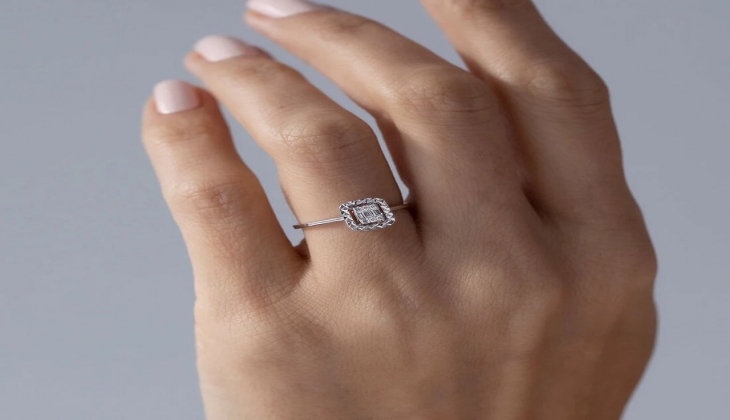 D Diamond'da pırlanta baget yüzükler yarı fiyatına! 26 Ekim 2022 fiyat listesi...