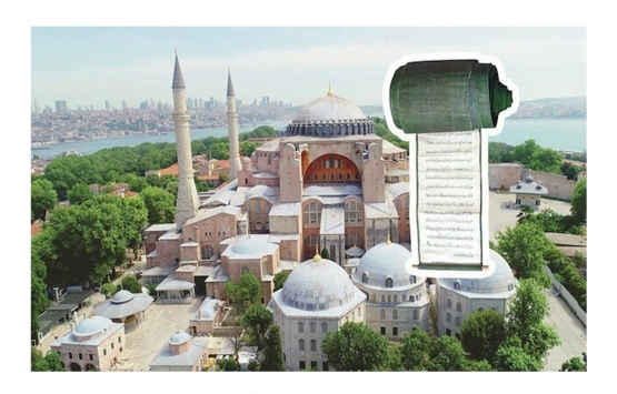 İşte Ayasofya'nın tapusu!