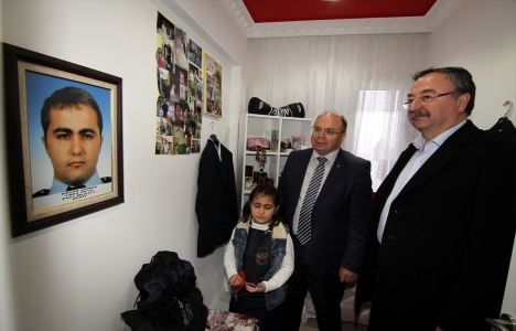 Şehit Özgür Gümüş'ün inşaat halindeki evi yardımlarla tamamlandı!