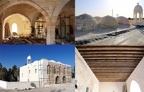 Şanlıurfa Çarmelik Kervansarayı'ndaki cami restore ediliyor!