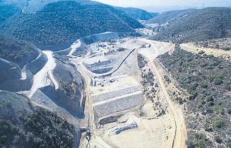 Karaburun'daki Salman Barajı inşaatının yüzde 45'i tamam!