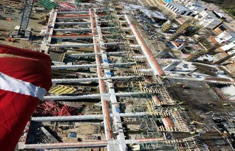 Beşiktaş Vodafone Arena Stadı yükseliyor! Şantiyeden 11 kare!