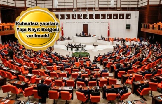 İmar barışı komisyonda kabul edildi!