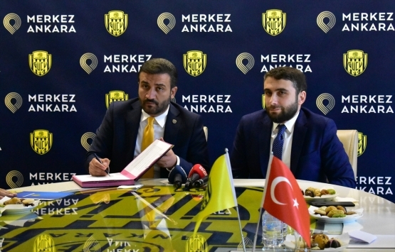 Merkez Ankara'dan MKE Ankaragücü'ne sponsorluk desteği!