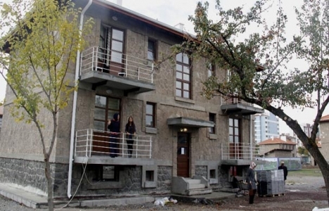 Kayseri'de tarihi lojmanlar yurt oldu!