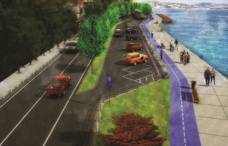 Sarıyer ve Beykoz da sahil şeridi genişletiliyor!