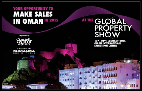  Global Property Show Oman 18 Şubat'ta açılıyor!