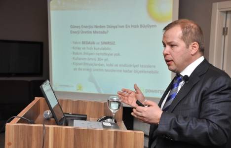 Mehmet Özer: Güneş enerjisi en çevreci elektrik enerjisi üretim yöntemi!