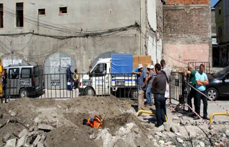 Samsun'da Taşhan'a ait temel taşlarına rastlanıldı!