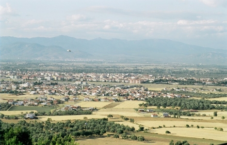 Burhaniye'de imar planında görünen yollar açılmaya başladı!