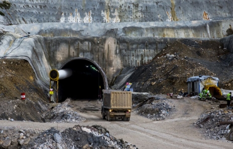 Demirkapı Tüneli inşaatında son durum!