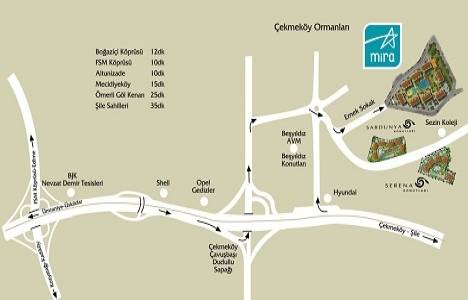 Mira Çekmeköy Evleri nde 425 bin liraya 2+1 bahçe katı! Hemen teslim!