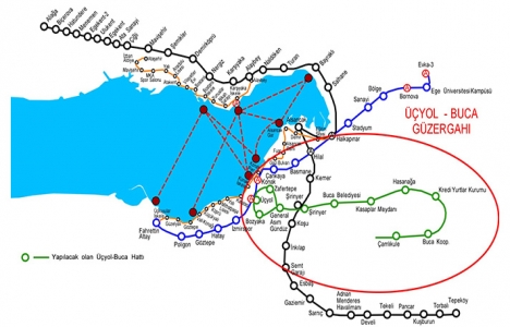 Narlıdere ve Buca metrosunda inşaat çalışmaları yeni yılda başlayacak!