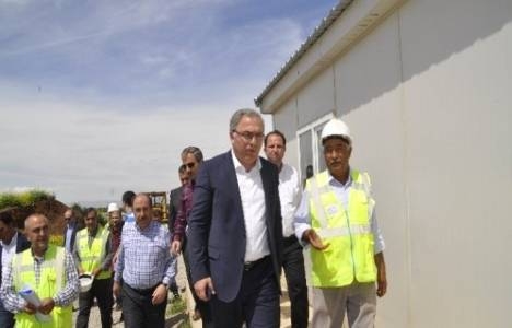 Ergün Turan Batman'daki TOKİ inşaat çalışmalarını inceledi!