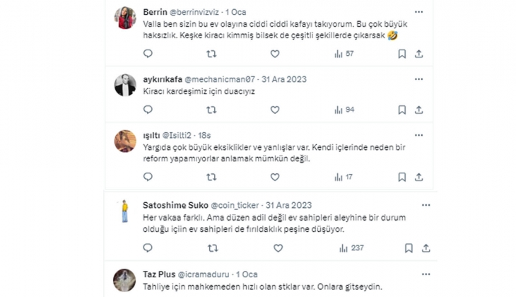 Ünlü doktordan 2024 dileği: Umarım bu yıl benim gibi on binlerce mağdur insan evlerine kavuşur!