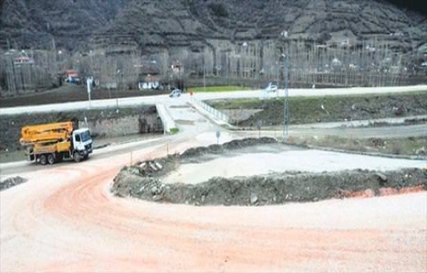 Tokat'a alternatif yol yapıldı!