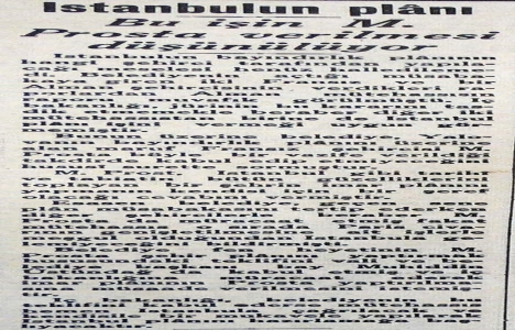 1935 yılında İstanbul un planını hazırlama işinin Prost a verilmesi düşünülüyor!