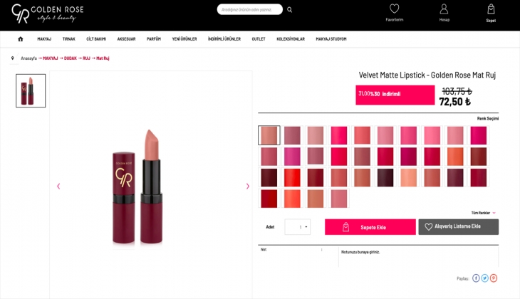 Golden Rose’da indirim günleri başladı. Birçok üründe yarı yarıya indir ver. İşte 16 Eylül 2022 fiyat listesi
