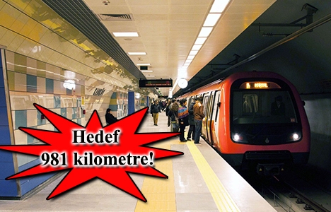 İstanbul'da raylı sistem hattı 2019'da 441 kilometreye ulaşacak!
