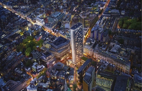 Center Point’teki penthouse 55 milyon sterline satılıyor!