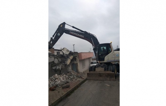 Samsun yıkım çalışmaları