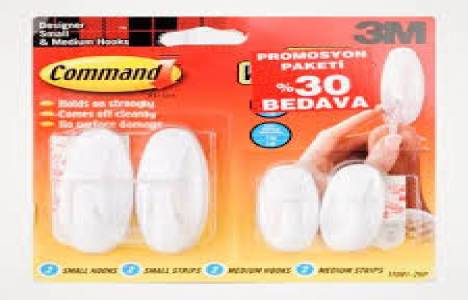 Ev taşıyanların hayatı Command çerçeve askıları ile kolaylaşıyor!