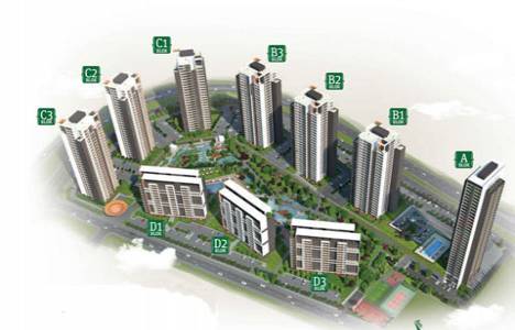 Göl Panorama Evleri vaziyet planı!