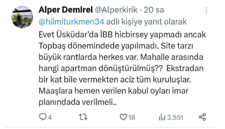 İBB 5 yılda 100 bin konut dönüştürme sözü verirken, Üsküdar a henüz uğramadı...
