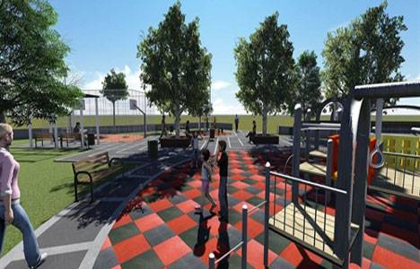 Bafra Alparslan Türkeş Parkı yenileniyor!