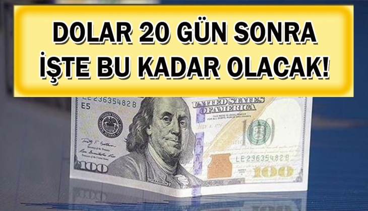 Dolarda 7 şiddetinde deprem! 1 doların 20 gün sonra ne kadar olacağı tek tek açıklandı, duyanlar resmen feleğini şaşırdı