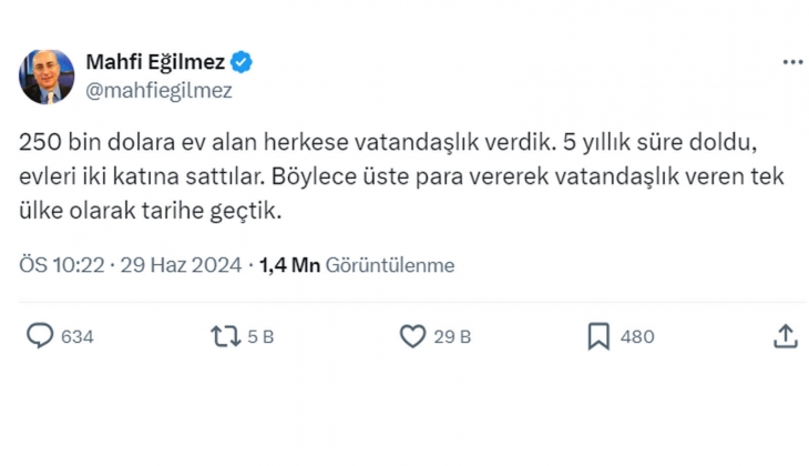250 bin dolara ev alan yabancılar, evleri iki katına sattı: Para vererek vatandaşlık veren tek ülke olduk!
