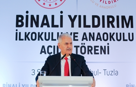 Binali Yıldırım İlkokulu ve Anaokulu açıldı! 