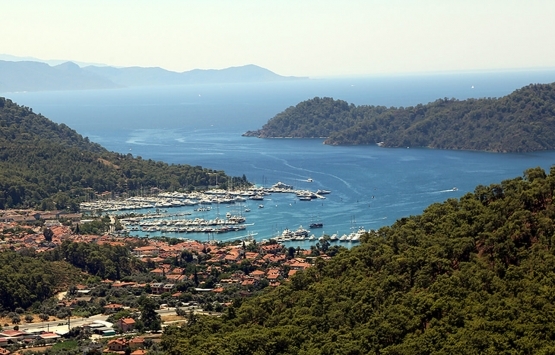 Muğla Göcek te SİT alanında yapılan inşaata tepki!