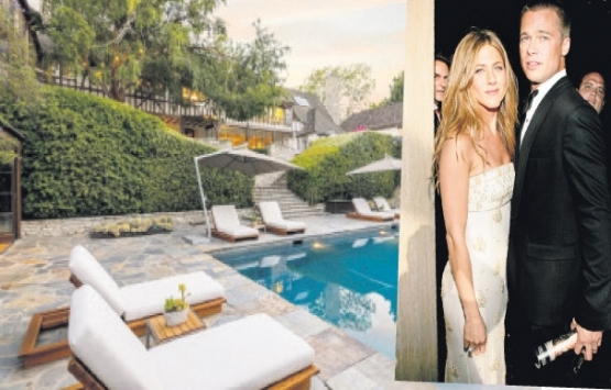 Brad Pitt ve Jennifer Aniston Beverly Hills’teki evlerini satıyor!