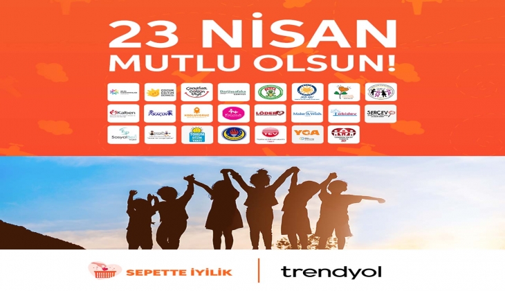 Trendyol 188 parça ürünü 23 Nisan Sepetine koydu