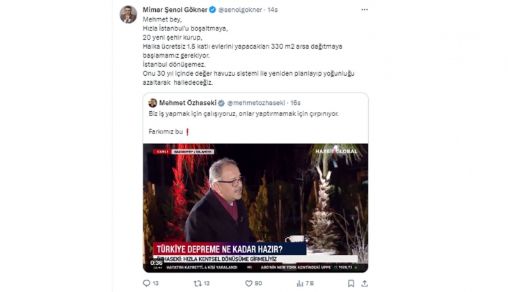 İstanbul hızla boşaltılmalı, 20 yeni şehir kurulmalı! Megakent başka türlü dönüşemez!