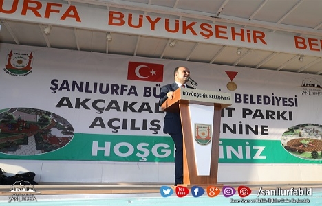 Şanlıurfa Akçakale Kent Parkı açıldı!