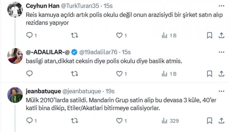 Polis okulu arazisinde yükselen Mandarin Oriental Etiler inşaatıyla gündemde! Bu kolonlar normal mi?