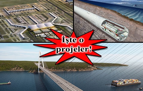 türkiyedeki mega ulaşım projeleri