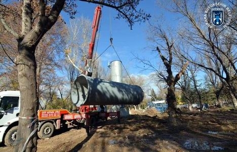 Ankapark ın devasa giriş kapısı yükseliyor!