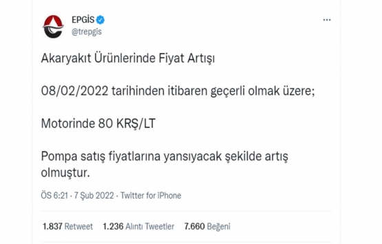 Benzine yeni zam geldi! Zamdan sonra benzin ve motorin fiyatları ne oldu?