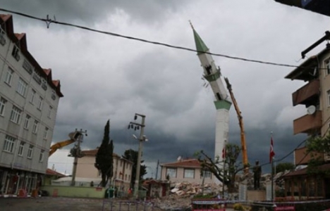 Çatalca İhsaniye Camii yıkıldı!